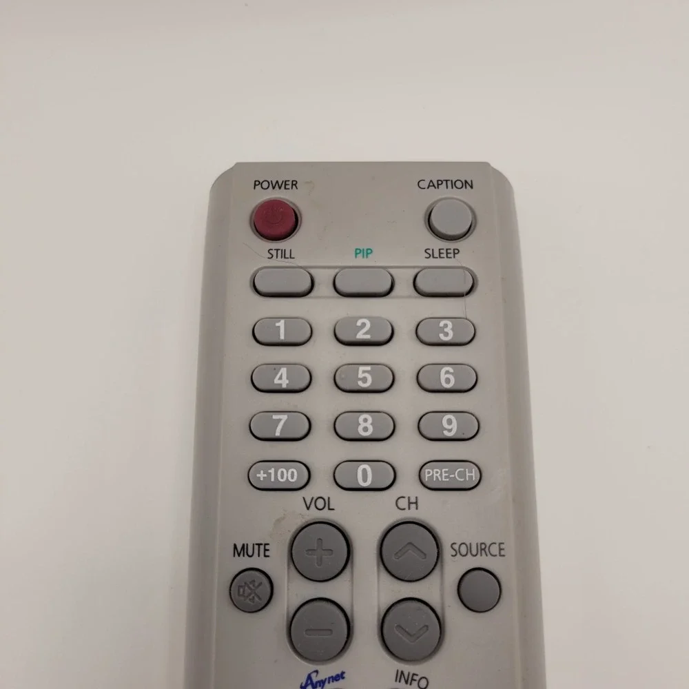 Samsung BN59-00455A TV Remote Control Silver Replacement OEM BN59-00455